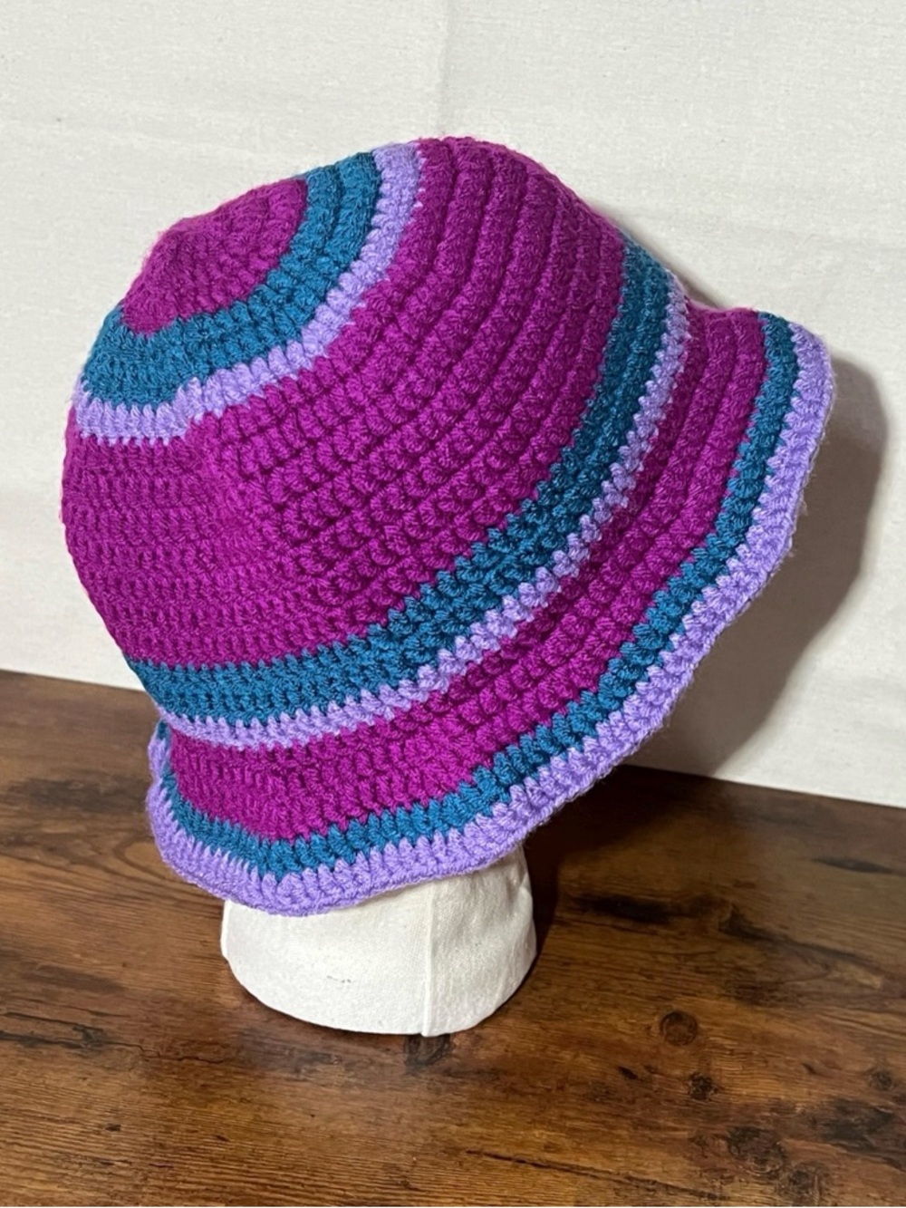 Handmade Crochet Bucket Hat | Sun Hat